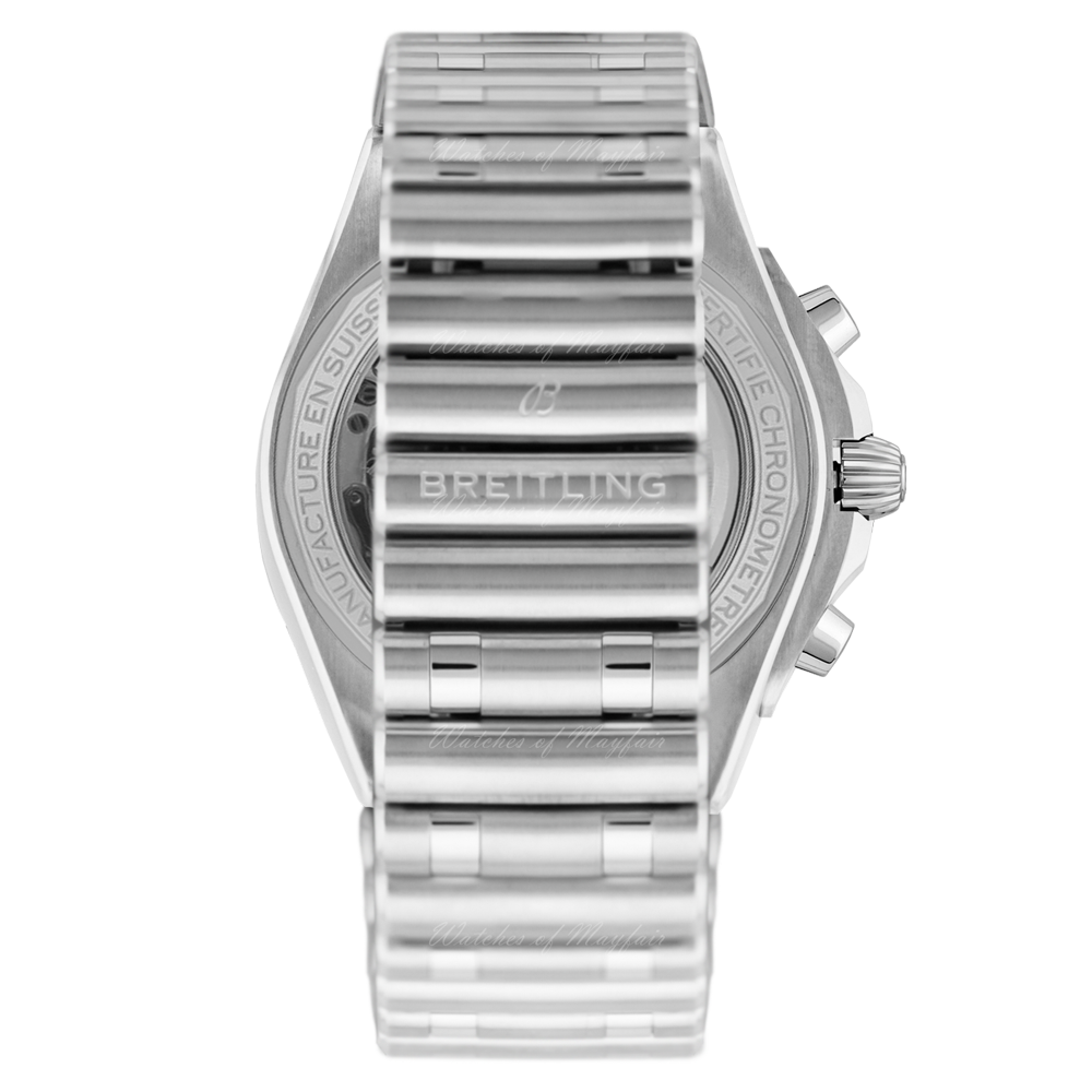  Shop Authentic Breitling Chronomat B01 42 Brown Dial Silver Steel Strap Watch for Men - AB0134101K1A1 - Luxxuri