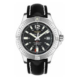  Shop Authentic Breitling Colt Automatic 44mm Black Dial Leather Strap Mens Watch - A1738811/BD44/435X - Luxxuri