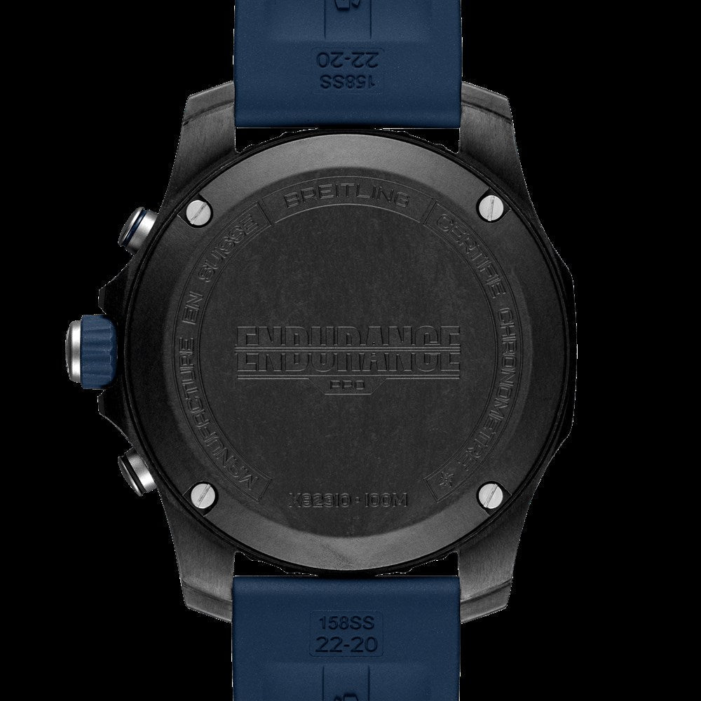  Shop Authentic Breitling Endurance Pro Black Dial Blue Rubber Strap Watch for Men - X82310D51B1S1 - Luxxuri
