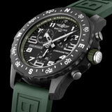  Shop Authentic Breitling Endurance Pro Black Dial Green Rubber Strap Watch for Men - X82310D31B1S1 - Luxxuri