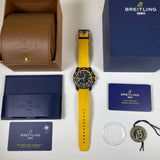  Shop Authentic Breitling Endurance Pro Black Dial Yellow Rubber Strap Watch for Men - X82310A41B1S1 - Luxxuri