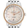  Shop Authentic Breitling Navitimer Automatic 41mm White Dial Silver Stainless Steel Mens Watch - U17326211G1A1 - Luxxuri
