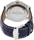  Shop Authentic Breitling Navitimer Automatic 38mm Blue Dial Blue Leather Strap Mens Watch - A17325211C1P1 - Luxxuri
