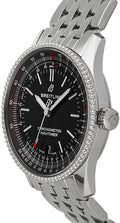  Shop Authentic Breitling Navitimer Automatic 38mm Black Dial Stainless Steel Mens Watch - A17325241B1A1 - Luxxuri