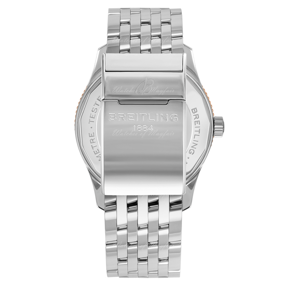  Shop Authentic Breitling Navitimer Automatic 41mm White Dial Silver Stainless Steel Mens Watch - U17326211G1A1 - Luxxuri