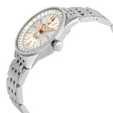 Shop Authentic Breitling Navitimer Automatic 35 White Dial Silver Steel Strap Watch for Men - A17395F41G1A1 - Luxxuri