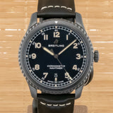  Shop Authentic Breitling Navitimer 8 Automatic Chronometer Black Dial Mens Watch - M17314101B1X1 - Luxxuri