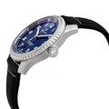  Shop Authentic Breitling Navitimer 8 Automatic 41mm Blue Dial Black Leather Strap Mens Watch - A1731410 - Luxxuri