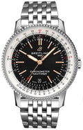  Shop Authentic Breitling Navitimer Automatic 41mm Black Dial Stainless Steel Mens Watch - A17326211B1A1 - Luxxuri