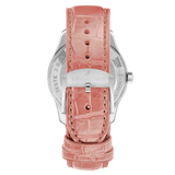  Shop Authentic Breitling Navitimer Automatic 35 Mother of Pearl Dial Pink Leather Strap Watch for Women - A17395211A1P3 - Luxxuri