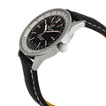  Shop Authentic Breitling Navitimer 1 Automatic 41mm Black Dial Black Leather Strap Mens Watch - A17326211B1P1 - Luxxuri