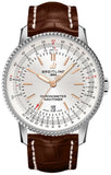  Shop Authentic Breitling Navitimer Automatic 41mm Brown Leather Strap Mens Watch - A17326211G1P1 - Luxxuri