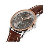  Shop Authentic Breitling Navitimer Automatic 41 Grey Dial Brown Leather Strap Watch for Men - U17326121M1P1 - Luxxuri