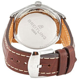  Shop Authentic Breitling Premier Automatic 40mm Grey Dial Brown Leather Strap Watch for Men - A37340351B1P2 - Luxxuri