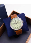  Shop Authentic Breitling Premier B09 Chronograph 40 Green Dial Brown Leather Strap Watch for Men - AB0930D31L1P1 - Luxxuri