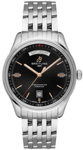  Shop Authentic Breitling Premier Automatic 40mm Day & Date Black Dial Silver Steel Strap Mens Watch - A45340241B1A1 - Luxxuri