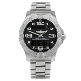  Shop Authentic Breitling Aerospace Evo Black Dial Silver Steel Strap Watch for Men - E79363101B1E1 - Luxxuri