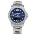  Shop Authentic Breitling Aerospace Evo Blue Dial Silver Steel Strap Watch for Men - E79363101C1E1 - Luxxuri