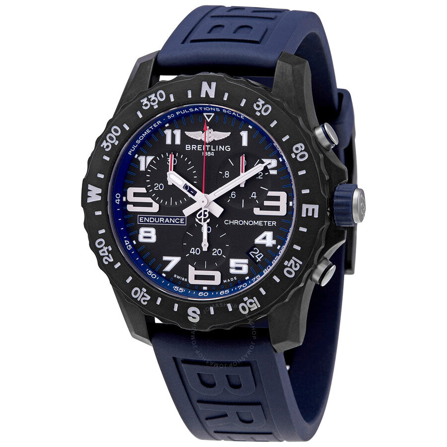  Shop Authentic Breitling Endurance Pro Black Dial Blue Rubber Strap Watch for Men - X82310D51B1S1 - Luxxuri