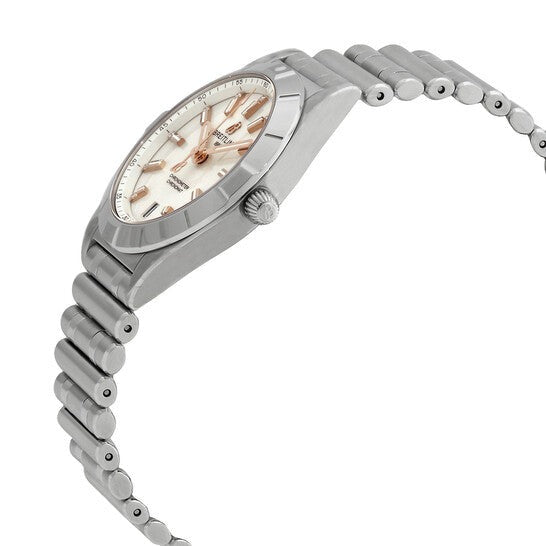  Shop Authentic Breitling Chronomat 32 Diamonds White Dial Silver Steel Strap Watch for Women - A77310101A3A1 - Luxxuri