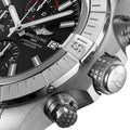  Shop Authentic Breitling Super Avenger Chronograph 48 Black Dial Silver Steel Strap Watch for Men - A13375101B1A1 - Luxxuri