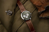  Shop Authentic Breitling Super Avi B04 Chronograph GMT 46 Curtiss Warhawk Green Dial Brown Leather Strap Watch for Men - AB04452A1L1X1 - Luxxuri