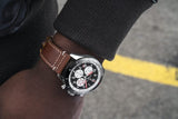  Shop Authentic Breitling Super Avi B04 Chronograph GMT 46 Mosquito Black Dial Brown Leather Strap Watch for Men - YB04451A1B1X1 - Luxxuri