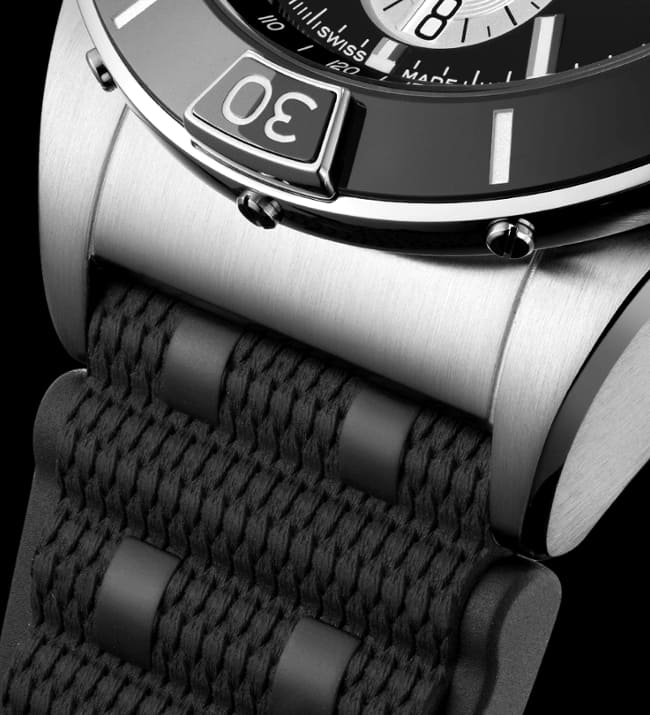  Shop Authentic Breitling Super Chronomat B01 44 Black Dial Black Rubber Strap Watch for Men - AB0136251B1S1 - Luxxuri