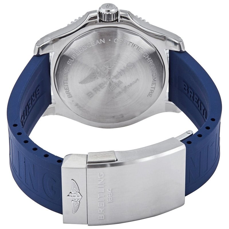 Shop Authentic Breitling Superocean II Automatic 42mm White Dial Blue Rubber Strap Watch for Men - A17366D81A1S2 - Luxxuri