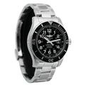  Shop Authentic Breitling Superocean II 44mm Black Dial Black Steel Strap Watch for Men - A17392D71B1A1 - Luxxuri