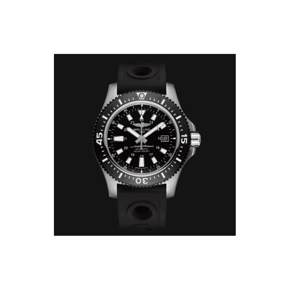  Shop Authentic Breitling Superocean 44mm Special Volcano Black Dial Black Rubber Strap Watch for Men - Y1739310/BF45/227S/A20SS.1 - Luxxuri