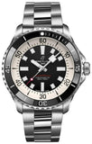  Shop Authentic Breitling Superocean Automatic 44mm Black Dial Silver Steel Strap Watch for for Men - A17376211B1A1 - Luxxuri