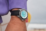  Shop Authentic Breitling Superocean Automatic 44 Turquoise Dial Black Rubber Strap Watch for Men - A17376211L2S1 - Luxxuri