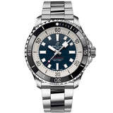  Shop Authentic Breitling Superocean Automatic 44mm Blue Dial Silver Steel Strap Watch for Men - A17376211C1A1 - Luxxuri