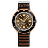  Shop Authentic Breitling Superocean Heritage '57 Outerknown Limited Edition Brown Dial Brown NATO Strap Watch for Men - U103701A1Q1W1 - Luxxuri