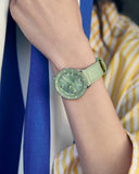  Shop Authentic Breitling Superocean Heritage '57 Pastel Paradise Green Dial Green Leather Strap Watch for Women - A10340361L1X1 - Luxxuri