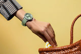 Shop Authentic Breitling Superocean Heritage '57 Pastel Paradise Green Dial Green Leather Strap Watch for Women - A10340361L1X1 - Luxxuri
