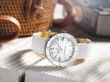 Shop Authentic Breitling Superocean Heritage '57 Pastel Paradise White Dial White Leather Strap Watch for Women - A10340A71A1X1 - Luxxuri
