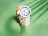  Shop Authentic Breitling Superocean Heritage '57 Pastel Paradise White Dial White Leather Strap Watch for Women - A10340A71A1X1 - Luxxuri