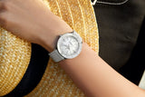  Shop Authentic Breitling Superocean Heritage '57 Pastel Paradise White Dial White Leather Strap Watch for Women - A10340A71A1X1 - Luxxuri