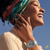  Shop Authentic Breitling Superocean Heritage '57 Pastel Paradise Blue Dial Blue Leather Strap Watch for Women - A10340161C1X1 - Luxxuri