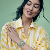  Shop Authentic Breitling Superocean Heritage '57 Pastel Paradise Green Dial Green Leather Strap Watch for Women - A10340361L1X1 - Luxxuri