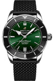  Shop Authentic Breitling Superocean Heritage B20 Automatic 42 Green Dial Black Mesh Bracelet Watch for Women - AB2010121L1S1 - Luxxuri