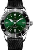  Shop Authentic Breitling Superocean Heritage B20 Automatic 46 Green Dial Black Mesh Bracelet Watch for Men - AB2020121L1S1 - Luxxuri
