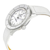  Shop Authentic Breitling Superocean Heritage '57 Pastel Paradise White Dial White Leather Strap Watch for Women - A10340A71A1X1 - Luxxuri