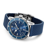  Shop Authentic Breitling Superocean Heritage B20 Automatic 42 Blue Dial Blue Mesh Bracelet Watch for Men - AB2010161C1S1 - Luxxuri