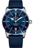  Shop Authentic Breitling Superocean Heritage B20 Automatic 42 Blue Dial Blue Mesh Bracelet Watch for Men - AB2010161C1S1 - Luxxuri