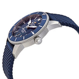 Shop Authentic Breitling Superocean Heritage B20 Automatic 46 Blue Dial Blue Mesh Bracelet Watch for Men - AB2020161C1S1 - Luxxuri