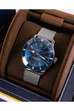  Shop Authentic Breitling Superocean Heritage B20 Automatic 44 Blue Dial Silver Mesh Bracelet Watch for Men - AB2030161C1A1 - Luxxuri