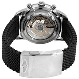  Shop Authentic Breitling Superocean Heritage B01 Chronograph 44 Limited Edition Green Dial Black Mesh Bracelet Watch for Men - AB01621A1L1S1 - Luxxuri